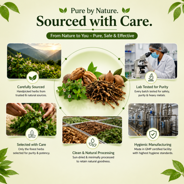 Pure by Nature. Sourced with Care