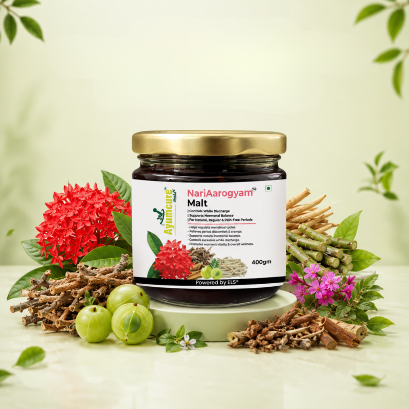 Nari Aarogyam Malt | White Discharge (Leukorrhea) & PCOS Support | Only For Women